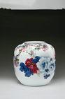 Charming Spring Scenery Doucai Blue and White Vase by 
																	 Wang Enhuai